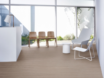 Marmoleum Linear linoleum flooring